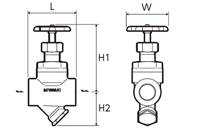 Thermodynamic Disc Steam Traps Miyawaki SV1