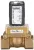 Steam solenoid valve Burkert type 5404 - Servo-assisted 2/2-way piston valve