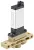 Media separated solenoid valve Burkert type 6724 - 2/2 or 3/2-way Whisper Valve with media separation
