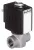 Steam solenoid valve Burkert type 6240 - Servo-assisted 2/2-way piston valve