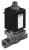 Steam solenoid valve Burkert type 0355 - Plunger valve 3/2-way direct-acting