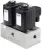 Steam solenoid valve Burkert type 6240 - Servo-assisted 2/2-way piston valve