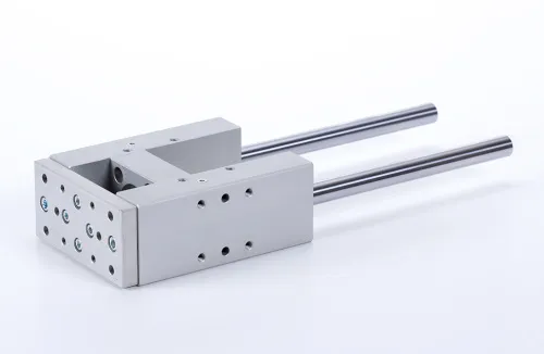 H-shaped liner guide | for cylinders ISO 15552 | with plain bearing | with longer coupling HAFNER DHSL