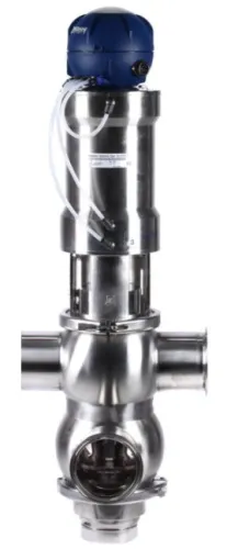 Double seat valve-certified PMO Bardiani B915PMO