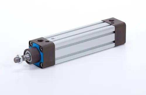 Double acting cylinder | adjustable cushioning | magnetic piston | high temperature, FKM seals | D-s HAFNER DIPV