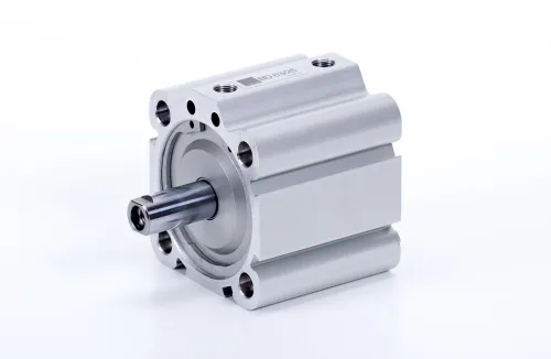 Single acting cylinder | spring pushes piston rod out | magnetic piston | female thread | B-series HAFNER BD